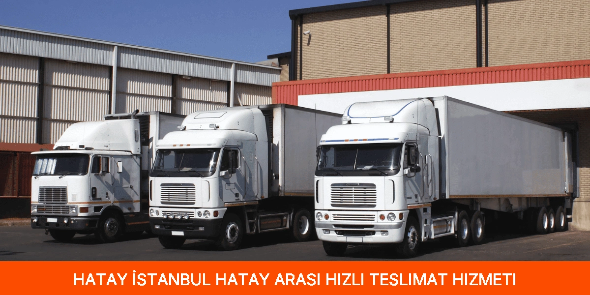 İstanbul Hatay Arası Hızlı Teslimat Hizmeti